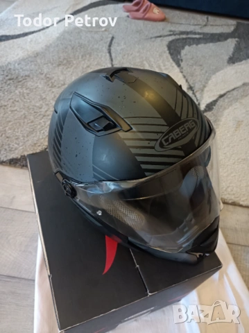 Мото каска Caberg Stunt., снимка 9 - Аксесоари и консумативи - 53859460