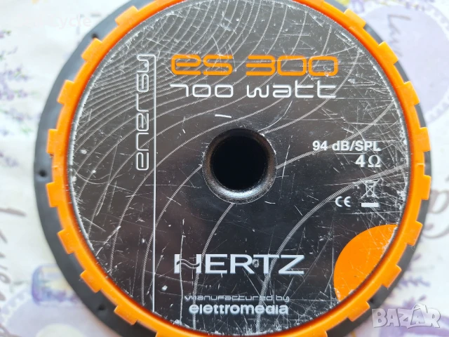 ✅ГОВОРИТЕЛ HERTZ ES300 700 W❗, снимка 6 - Тонколони - 51400714