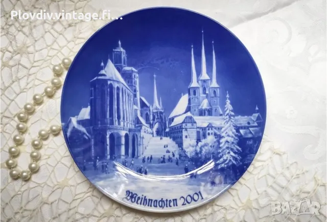 Декоративни чинии Lichte Porcelain, Германия, снимка 9 - Други ценни предмети - 47123088