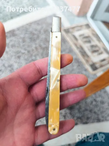 старо дегустаторско ножче goldsiegel solingen , снимка 2 - Ножове - 50413020