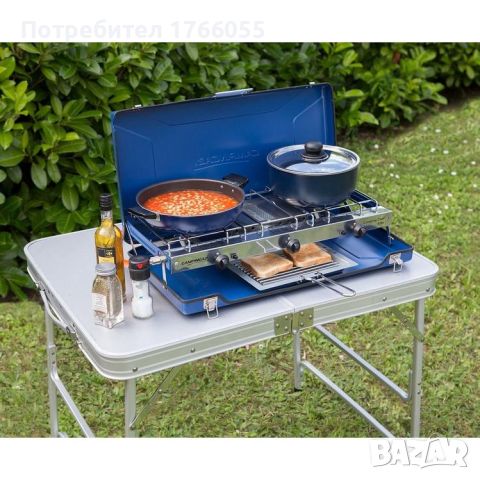 Двоен котлон Campingaz Elite Camping Chef, снимка 2 - Газови котлони - 46318538