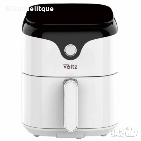 Фритюрник AirFryer Voltz, 1400W, 3.5л., Горещ въздух, Таймер, до 200°С, Дигитален, подвижна скара