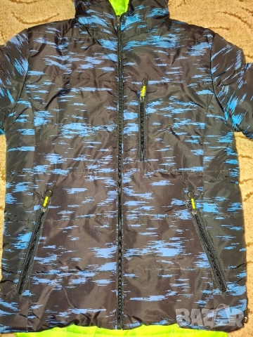 Детско зимно яке с две лица 9/10г, снимка 2 - Детски якета и елеци - 52342656
