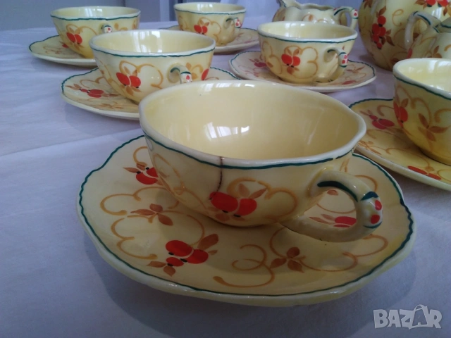 Продавам антикварен сервиз за чай-Ditmar Urbach,Turn-Teplitz., снимка 14 - Антикварни и старинни предмети - 53646510