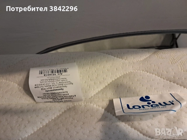 Матрак Lorelli Havana Premium, бял, 120 х 60 x 10 см, снимка 2 - Бебешки легла и матраци - 53926081