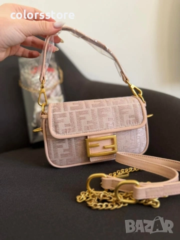 Луксозна чанта Fendi-IM94j, снимка 8 - Чанти - 54247452
