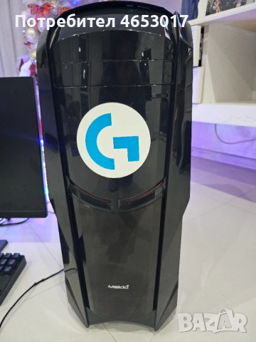 Компютър+монитор, снимка 2 - Геймърски - 52956495