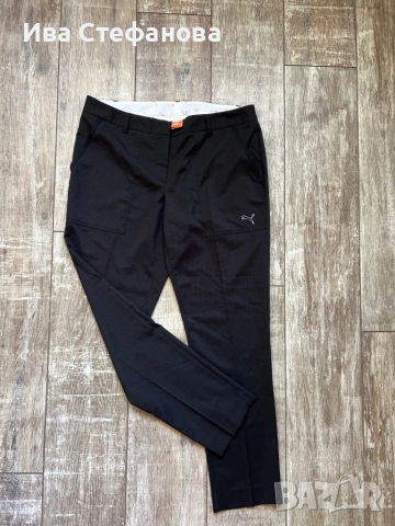 Нов оригинален спортно елегантен черен панталон Puma Пума 