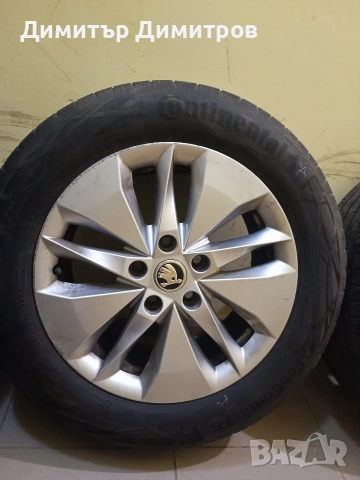 Джанти с гуми за skoda octavia IV 205 /60 /16 , снимка 5 - Гуми и джанти - 53695300