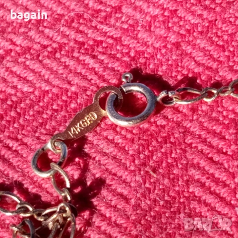 Перлена огърлица, дубле, позлата., снимка 3 - Колиета, медальони, синджири - 53663985