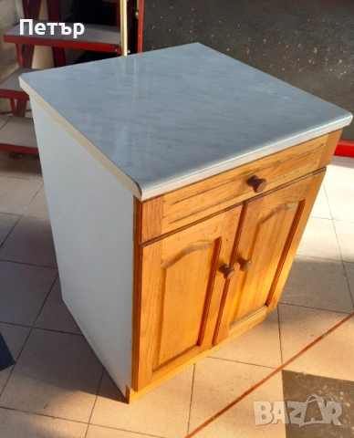 Долен кухненски шкаф от чам с термоплот и,чекмедже и 2 вътрешни прегради, снимка 3 - Други - 43834678