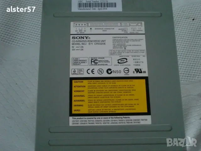 CD-R/RW/DVD-Rom Sony CRX320E, снимка 3 - Други - 47842817