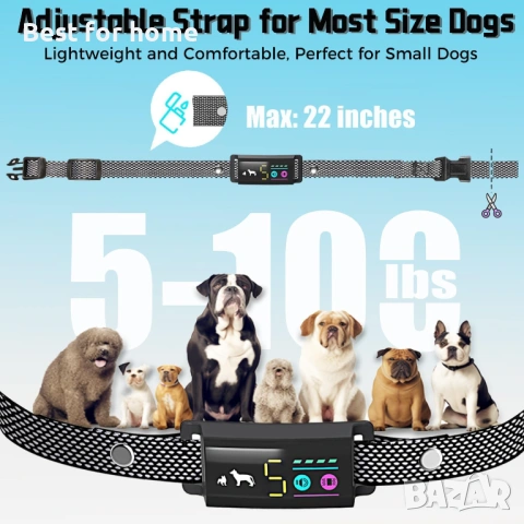 Нашийник против лаене за малки и средни кучета, снимка 6 - Други стоки за животни - 53258209