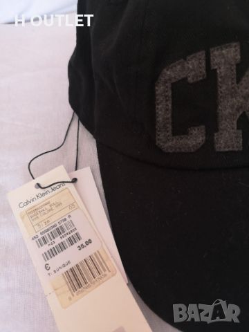 Оригинална шапка с козирка Calvin Klein Jeans  /420/, снимка 3 - Шапки - 46490114