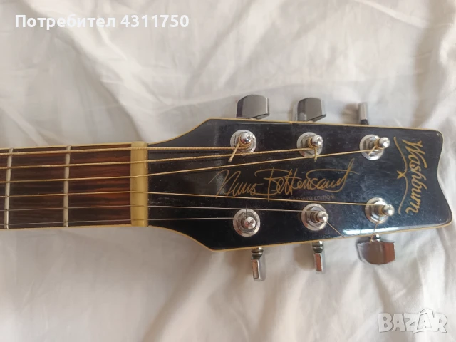 Електро - акустична китара Washburn - Nuno Bettencour platinum edition t , снимка 3 - Китари - 51298768