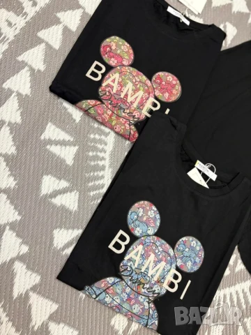 Тениска с мече Овърсайз , снимка 2 - Тениски - 50922538