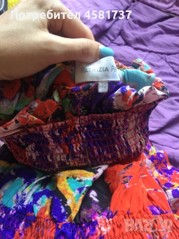 Гащеризон коприна Patrizia Pepe, размер 40 (М), снимка 9 - Гащеризони - 51717981