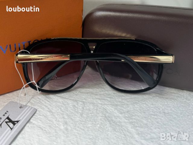 Louis Vuitton Еvidence висок клас мъжки слънчеви очила маска унисекс , снимка 10 - Слънчеви и диоптрични очила - 45407051