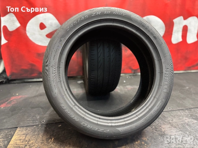 245 45 18, Летни гуми, Pirelli PZeroNero, 2 броя, снимка 5 - Гуми и джанти - 54230966