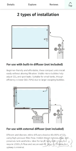 NICREW Аквариумен CO2 Регулатор с Двоен Манометър и Соленоид (W21.8), снимка 11 - Аквариуми - 53381292