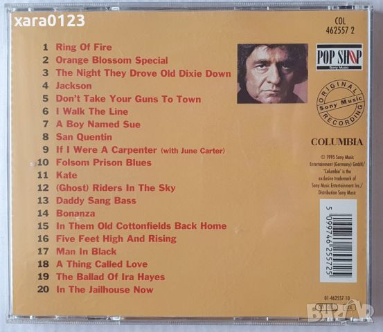 Johnny Cash – The Best Of Johnny Cash, снимка 2 - CD дискове - 46303083