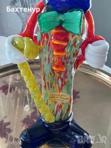 клоун Мурано стъкло, снимка 5 - Филателия - 51261085