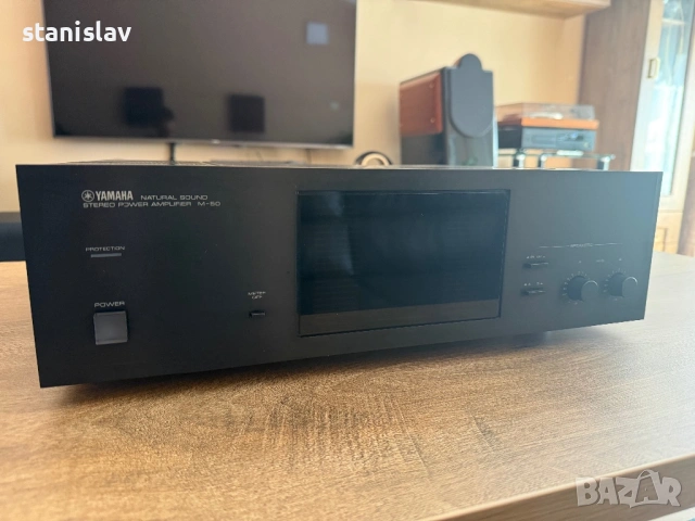 Yamaha M-50 High-End Крайно Стъпало (Natural Sound), снимка 2 - Ресийвъри, усилватели, смесителни пултове - 53649879