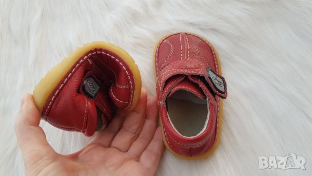 Бебешки обувки Chippo №18/19 тип босо ходене естествена кожа, снимка 8 - Бебешки обувки - 45102536