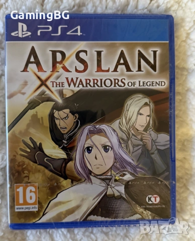 чисто нова Arslan The Warriors Of Legend за PS4 / PS5