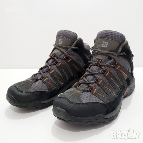 SALOMON 373169 Norwood Mid GTX GORE-TEX Оригинални Кожени Обувки Боти Маратонки 42-42.5, снимка 4 - Мъжки боти - 52446729