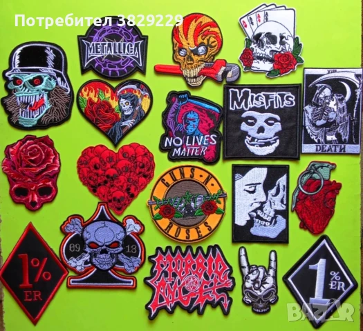 Нашивки на метъл групи, снимка 2 - Други - 48256661