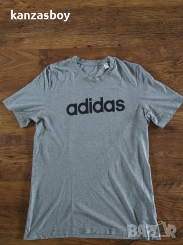 Adidas Essentials Linear Tee  - страхотна мъжка тениска Л, снимка 4 - Тениски - 45830018