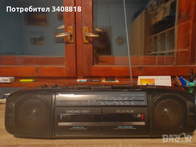 Касетофон Panasonic RX-FT500, снимка 5 - Радиокасетофони, транзистори - 53407557