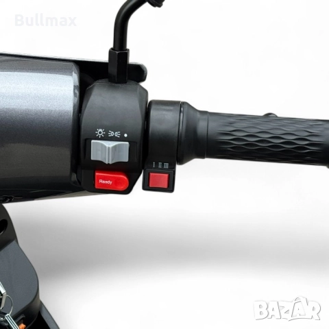 Електрическа триколка Fullmax R1 Robot, 1500W, 60V/20Ah, Червена, CE сертификат, снимка 5 - Инвалидни скутери - 52569986