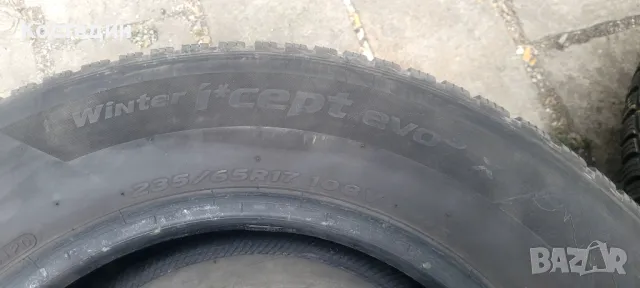 235 / 65 / 17 - зимни Hankook i*cept evo3, снимка 4 - Гуми и джанти - 47158504