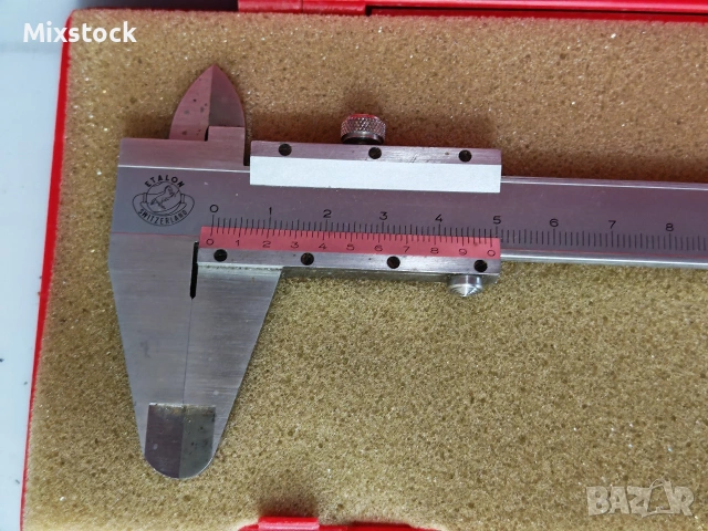 Шублер ETALON ROCH (Швейцария) – Професионален, Като НОВ, снимка 2 - Шублери - 53945158