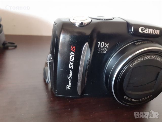 Фотоапарат Canon PowerShot SX120 IS 10.0MP Japan , снимка 11 - Фотоапарати - 46406252
