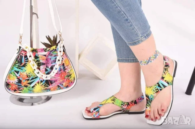 Дамски комплект Чанта и сандали на едро, снимка 3 - Чанти - 51148823
