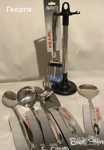 Комплект прибори за готвене и сервиране на стойка., снимка 3 - Прибори за хранене, готвене и сервиране - 52192976