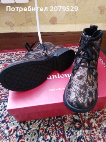 Дамски боти , снимка 2 - Дамски ботуши - 52943838