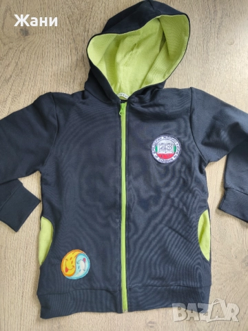 Тъмносин суитшърт за училище 23 СУ , снимка 2 - Детски анцузи и суичери - 51706844