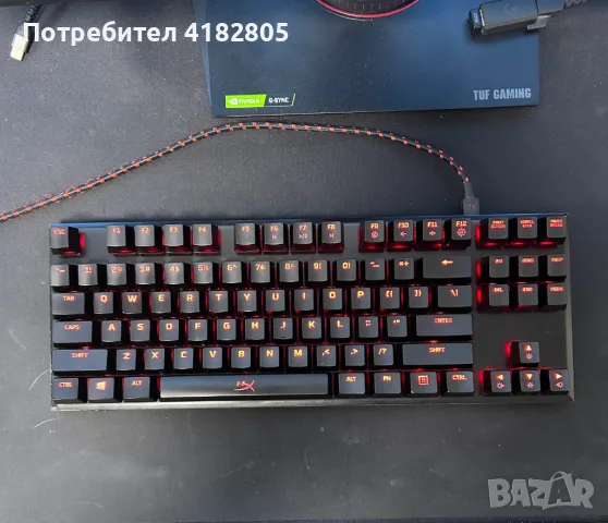 Геймърска клавиатура HyperX Alloy FPS Pro, снимка 1 - Клавиатури и мишки - 47991669