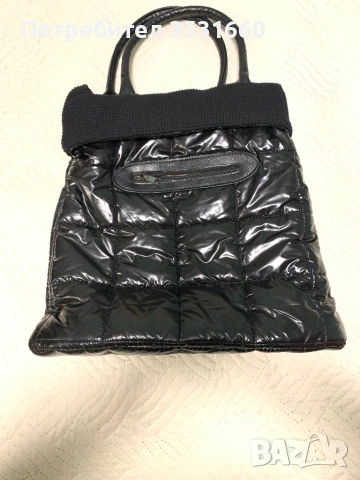 Екстравагантна дамска шушлякова чанта