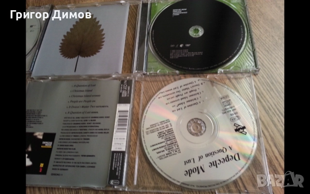 Лот дискове Depeche Mode singles, снимка 3 - CD дискове - 52423883
