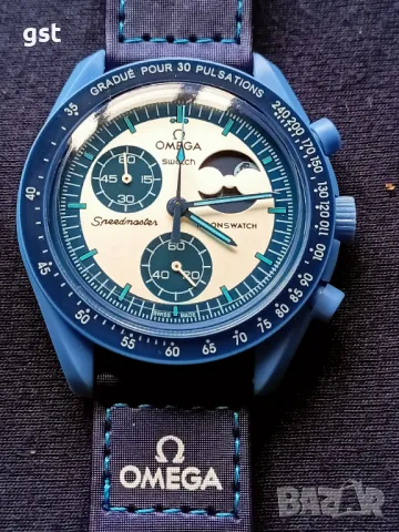 Omega Swatch Moons Speedmaster часовник Хронограф Копие