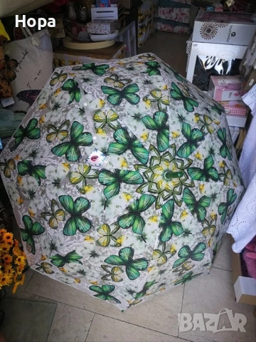 Силиконови чадъри с пеперуди, снимка 7 - Други - 53895523