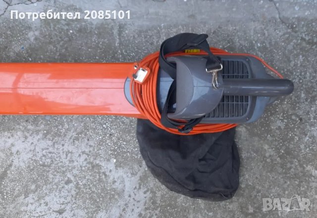 Електрически листосъбирач Garden vac flymo, снимка 4 - Градинска техника - 48368763