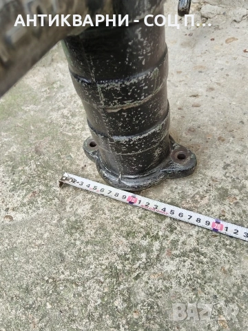 Соц Стара Ръчна Помпа За Вода От Кладенци 15кг. НОМЕР 683., снимка 16 - Антикварни и старинни предмети - 54010718