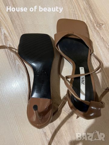 Сандали Zara 37 номер, снимка 4 - Сандали - 46129970