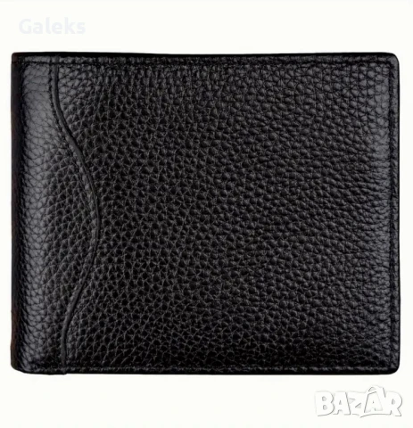 Защитени* Елегантни и Изискани мъжки портфейли с две лица /Черна естест. кожа!, снимка 12 - Портфейли, портмонета - 51429431